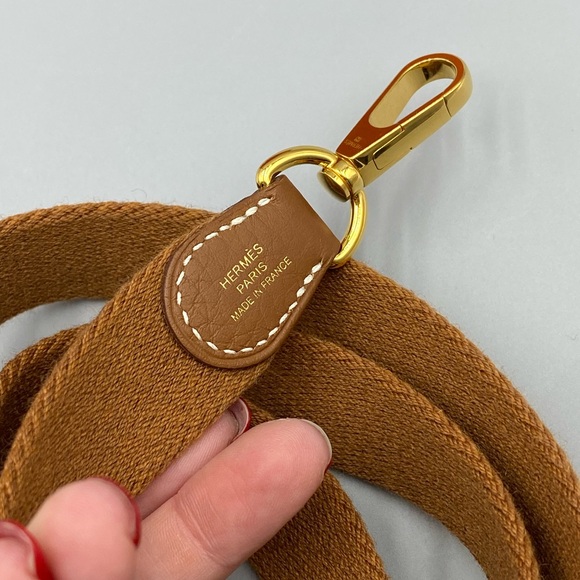 🔥HERMES🔥Taurillon Maurice Evelyn tpm crossbody gold - Picture 11 of 14